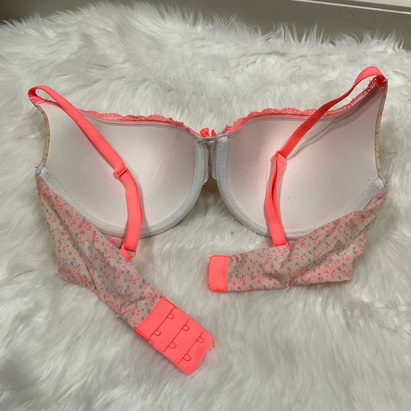 Vintage Victoria's Secret Bright Orange  Bra Set - Picture 6 of 10